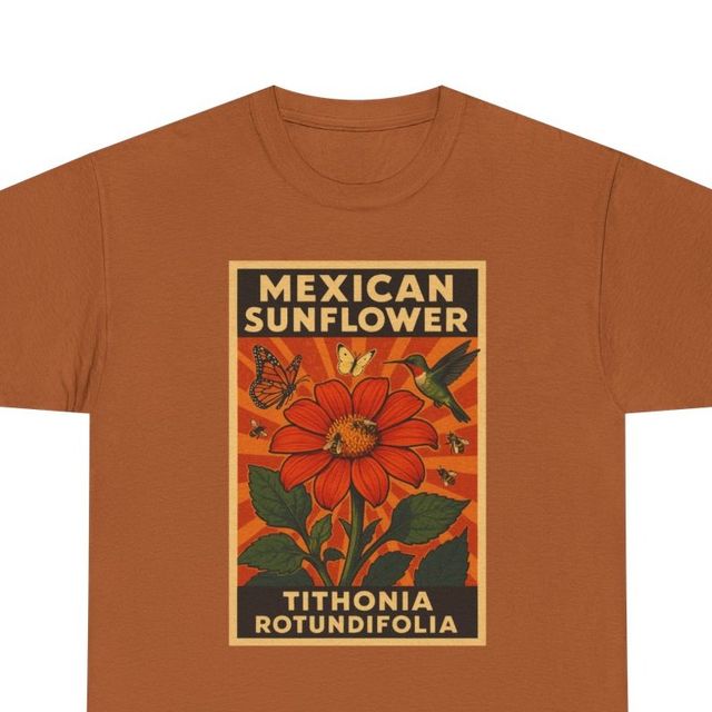 Mexican Sunflower design