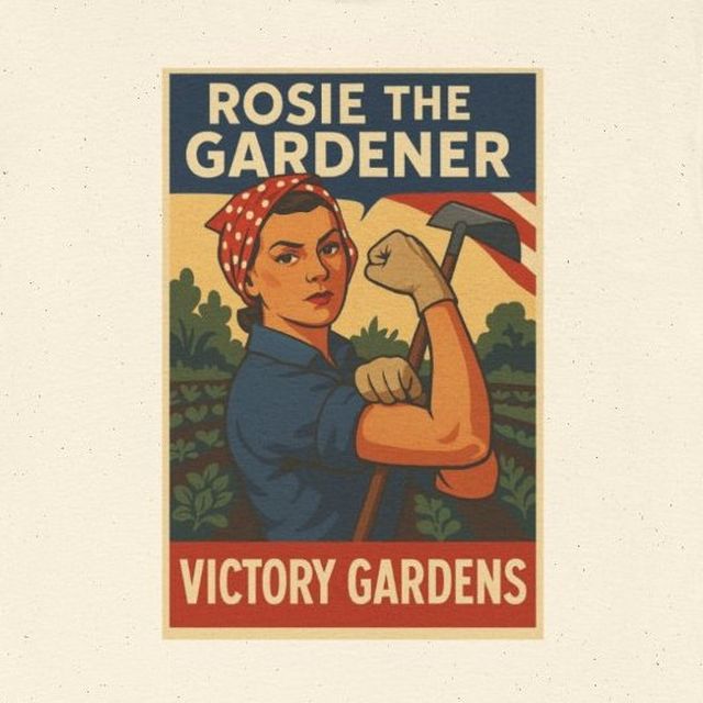 Rosie the Gardener design