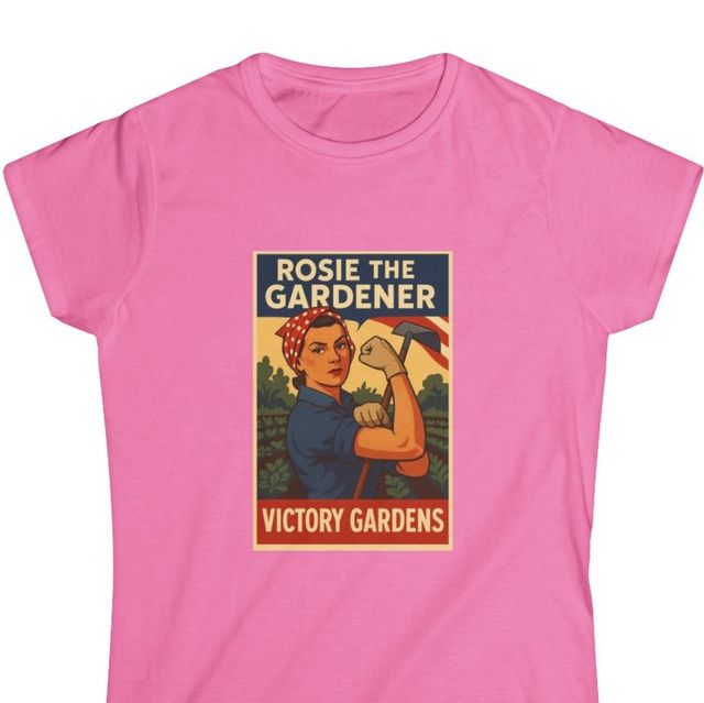 Rosie the Gardener design
